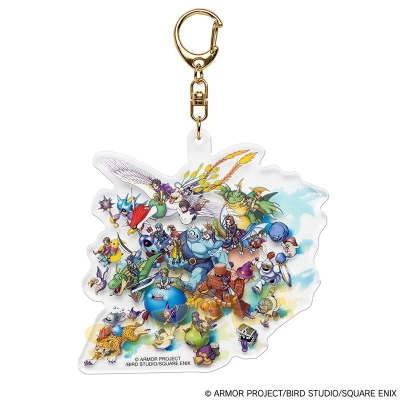【グッズ-キーホルダー】ドラゴンクエスト アクリルキーホルダー 40周年記念Ver.