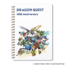 【グッズ-ノート】ドラゴンクエスト リングノート 40周年記念Ver.の画像