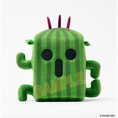 【グッズ-カードケース】ファイナルファンタジー フラッフィースリング デッキボックス サボテンダー