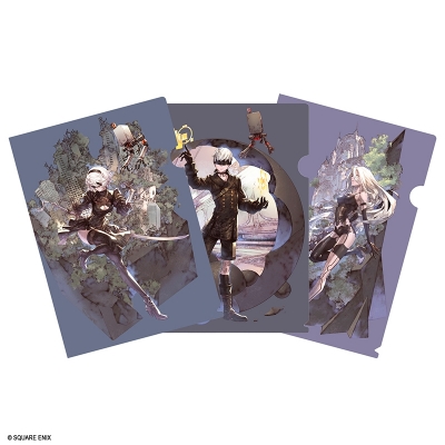 【グッズ-クリアファイル】NieR:Automata 9th Anniversary クリアファイル3枚セット