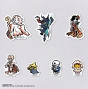 【グッズ-ステッカー】UNDERTALE×FINAL FANTASY ステッカーセットの画像