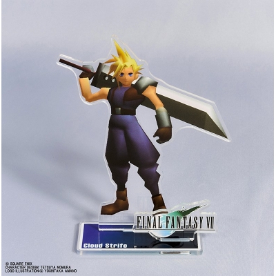 【グッズ-スタンドポップ】ファイナルファンタジーVII ポリゴンキャラクターアクリルスタンド クラウド・ストライフ