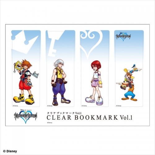 グッズ しおり Kingdom Hearts クリアブックマークvol 1 キングダムハーツ アニメイト