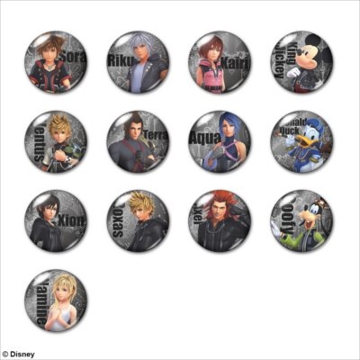 グッズ バッチ Kingdom Hearts Iii Pin Badge Collection Vol 2 キングダムハーツ アニメイト
