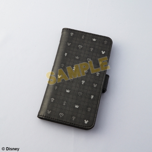 グッズ カバーホルダー キングダムハーツiii 手帳型スマートフォンケース モノグラム アニメイト