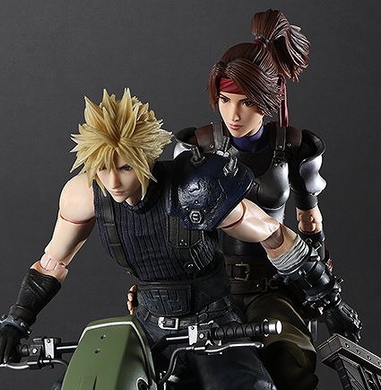 アクションフィギュア ファイナルファンタジー Vii リメイク Play Arts改 ジェシー クラウド バイクset アニメイト