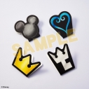 【グッズ-メモ帳】キングダムハーツ 20th Anniversary ダイカットメモセット <アイコン>の画像