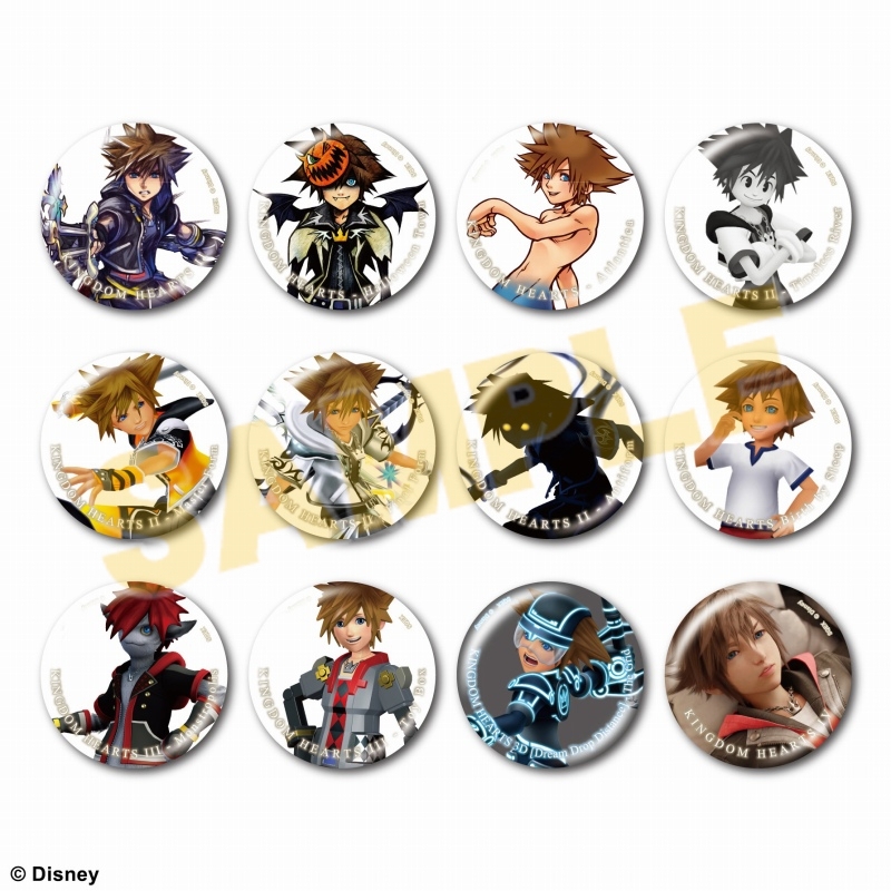 【グッズ-バッチ】キングダム ハーツ カンバッジコレクション ＜ソラ＞ vol.2
