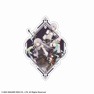 【グッズ-ステッカー】トワツガイ ステッカー <エナガ・スズメ>