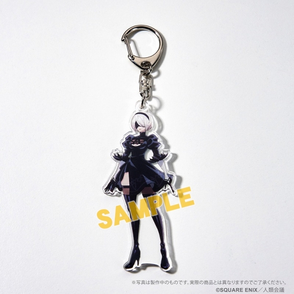 NieR:Automata Ver1.1a アクリルキーホルダー<2B(ヨルハ二号B型)>