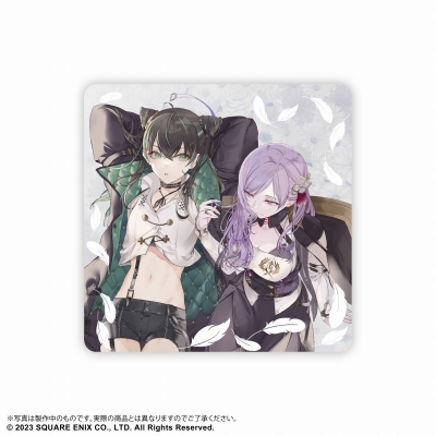 【グッズ-置きもの】トワツガイ アクリルブロック <ハチドリ・ツル>