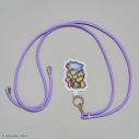 【グッズ-ストラップ】ファイナルファンタジー ピクセルリマスター スマートフォンショルダーストラップ セシルの画像