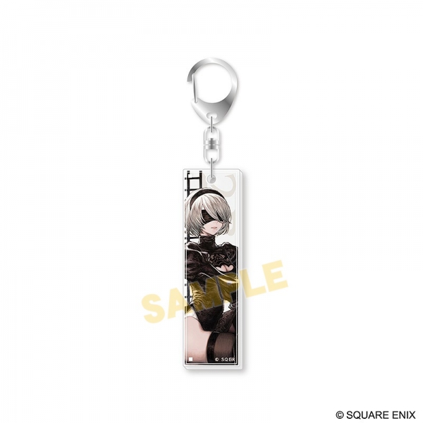 NieR:Automata アクリルキーホルダー 2Bと書物