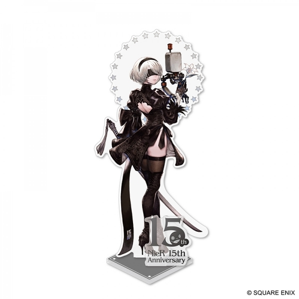 NieR Series 15th Anniversary アクリルスタンド 2B&ポッド042
