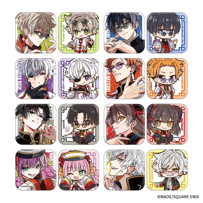 【グッズ-バッチ】東京エイリアンズ トレーディングミニスクエア缶バッジ2個セット(チャイナ)