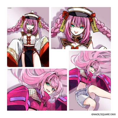 【グッズ-ブロマイド】東京エイリアンズ ブロマイド4枚セット 撫子ライカ(チャイナ&ミュージアム)