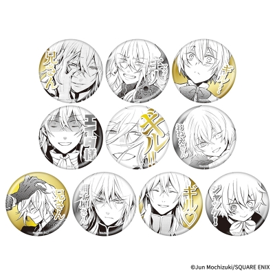 【グッズ-バッチ】PandoraHearts トレーディングコミック缶バッジ(僕はいつだって、ギルのことばかり考えている…はずですよ? ver.)