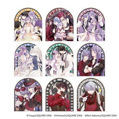 【グッズ-キーホルダー】悪役令嬢は溺愛ルートに入りました!? (コミック)トレーディングアクリルカードキーホルダー(ステンドグラス)Vol.2