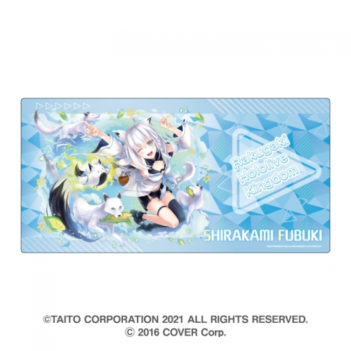 グッズ マウスパッド ラクガキ キングダム ホロライブ ゲーミングマウスパッド 白上 フブキ アニメイト