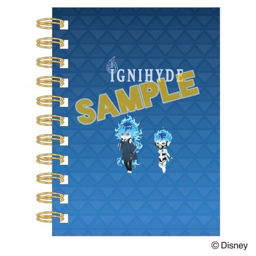 グッズ ノート ディズニー ツイステッドワンダーランド A6リングノート イグニハイド アニメイト