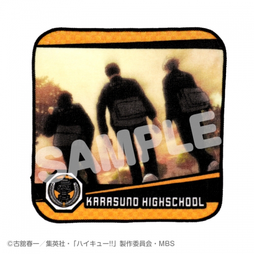 グッズ タオル ハイキュー Dayoff 場面写ミニタオル 烏野 アニメイト