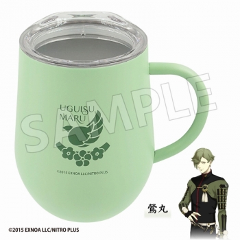 グッズ-マグカップ】刀剣乱舞ONLINE 蓋つきステンレスマグ 鶯丸 