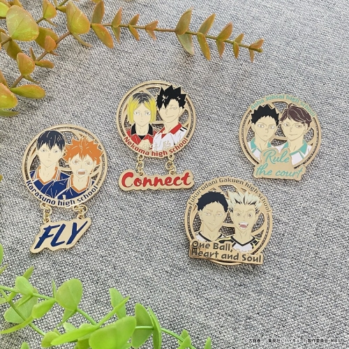 グッズ-ピンバッチ】ハイキュー!! コレクションピンバッジ 音駒高校 