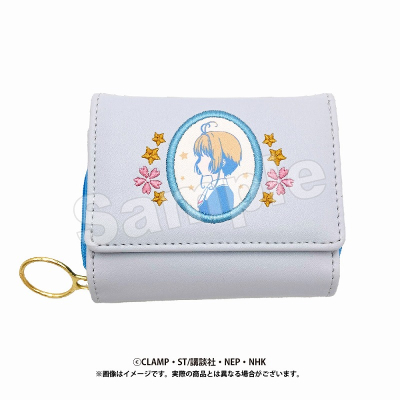 【グッズ-財布】カードキャプターさくら コンパクト財布 ブルー