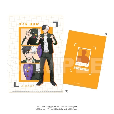 【グッズ-クリアファイル】WIND BREAKER クリアファイル 桜 遥