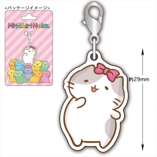 グッズ チャーム みっちりねこ チャーム リボン アニメイト