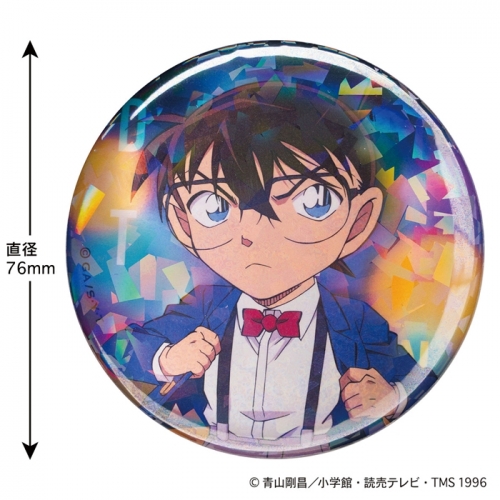 グッズ-バッチ】名探偵コナン ホログラム缶バッジ(Citylights コナン 