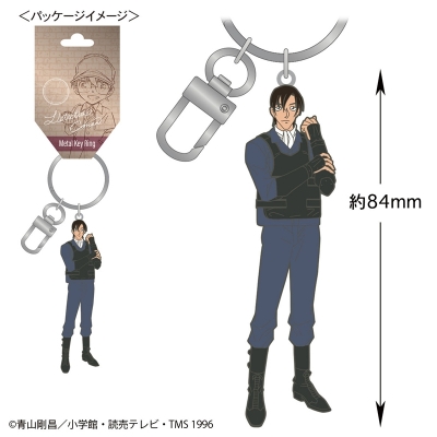 【グッズ-キーホルダー】名探偵コナン メタルキーリング(萩原研二)