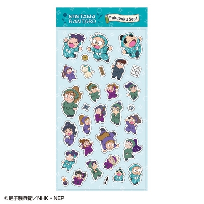 【グッズ-シール】忍たま乱太郎 ぷくぷくシール(全員集合)【再販】
