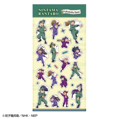 【グッズ-シール】忍たま乱太郎 ぷくぷくシール(4.5.6年生)【再販】