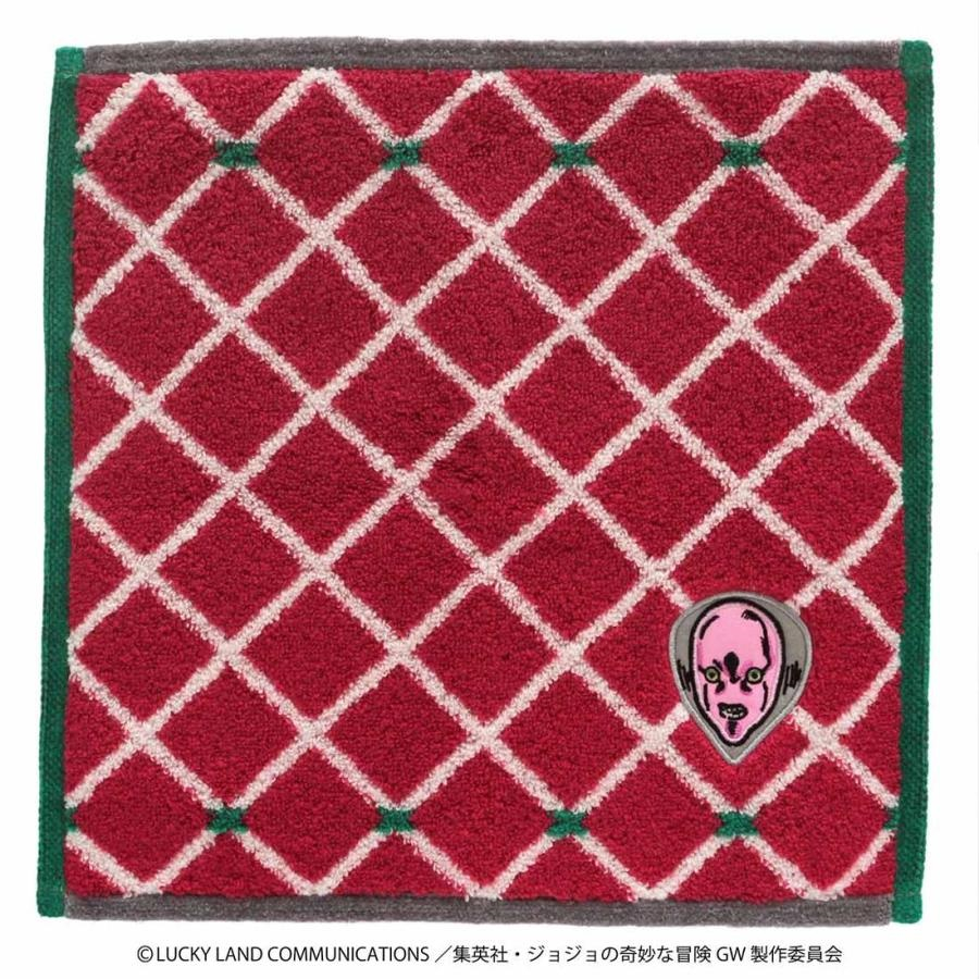 【Goods - Handkerchief】JoJo's Bizarre Adventure Golden Wind Towel Handkerchief King Crimson Red