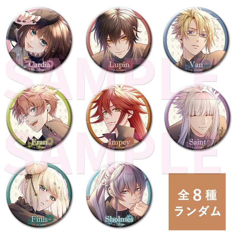 【グッズ-バッチ】Code:Realize ランダムマット缶バッジ