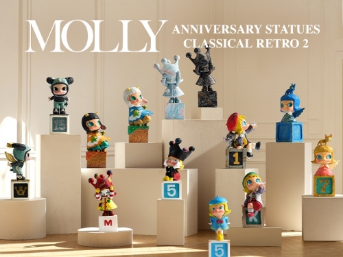 トレーディングフィギュア】POPMART MOLLY アニバーサリー クラシカル 