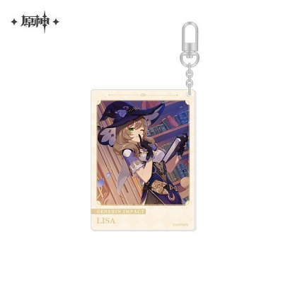 【グッズ-キーホルダー】原神 運命の日シリーズ アクリルキーホルダー リサ 2023ver.