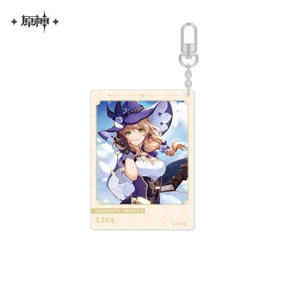 【グッズ-キーホルダー】原神 運命の日シリーズ アクリルキーホルダー リサ 2021ver.