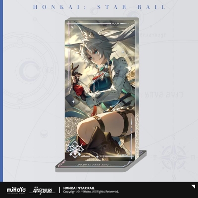 【グッズ-スタンドポップ】崩壊:スターレイル 光円錐シリーズ フラッシュパウダー入りアクリルスタンド 我が征く巡狩の道