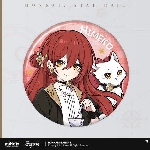 グッズ-バッチ】崩壊：スターレイル ちび猫シリーズ 缶バッジ 姫子 