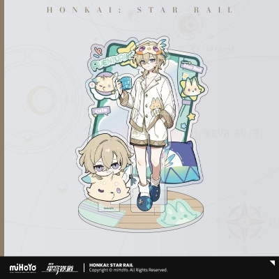 【グッズ-スタンドポップ】崩壊:スターレイル 男子寮シリーズ アクリルスタンド アベンチュリン