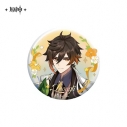 【グッズ-バッチ】原神 周年パーティーシリーズ 缶バッジ 5周年 鍾離の画像