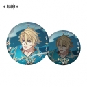 【グッズ-バッチ】原神 Another Prologueシリーズ リフレクター缶バッジファルカBの画像