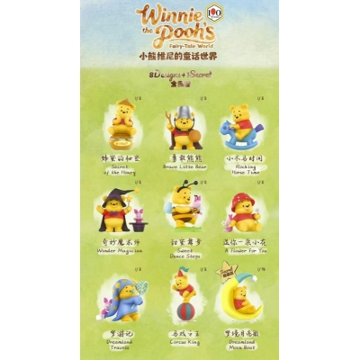 【トレーディングフィギュア】BLINDBOX プーさんのフェアリーテイルワールド