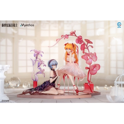 【美少女フィギュア】エヴァンゲリオン 綾波レイ&式波・アスカ・ラングレー 花の言Ver. 1/7 完成品フィギュア