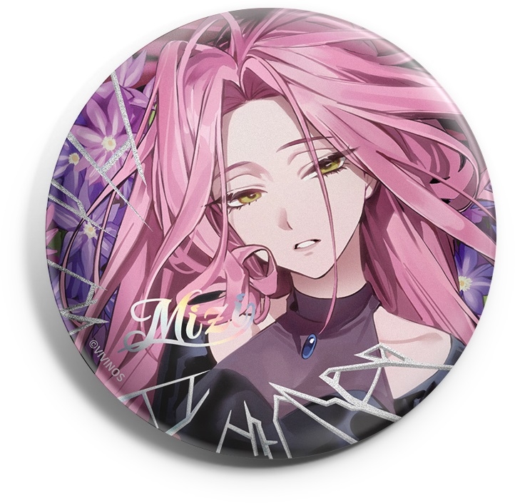 【グッズ-バッチ】ALIEN STAGE Drowing Bloom ~眠りに沈む骸花~ 缶バッジセット Mizi