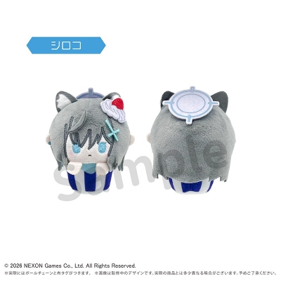 【グッズ-ぬいぐるみ】ブルーアーカイブ カップケーキたぴぬい Vol.2