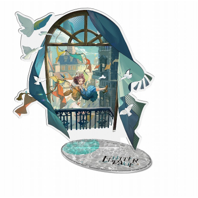 【グッズ-スタンドポップ】リバース:1999 湖中の影シリーズ アクリルスタンド パタパタペーパー さえずりの来訪日ver.