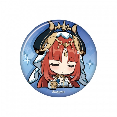 グッズ-バッチ】原神 缶バッジ ニィロウ ちびキャラスタンプシリーズ 